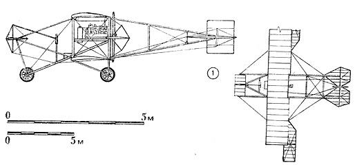 1. Самолет “Кертис”, США, 1910 г.